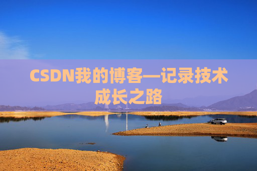 CSDN我的博客—记录技术成长之路